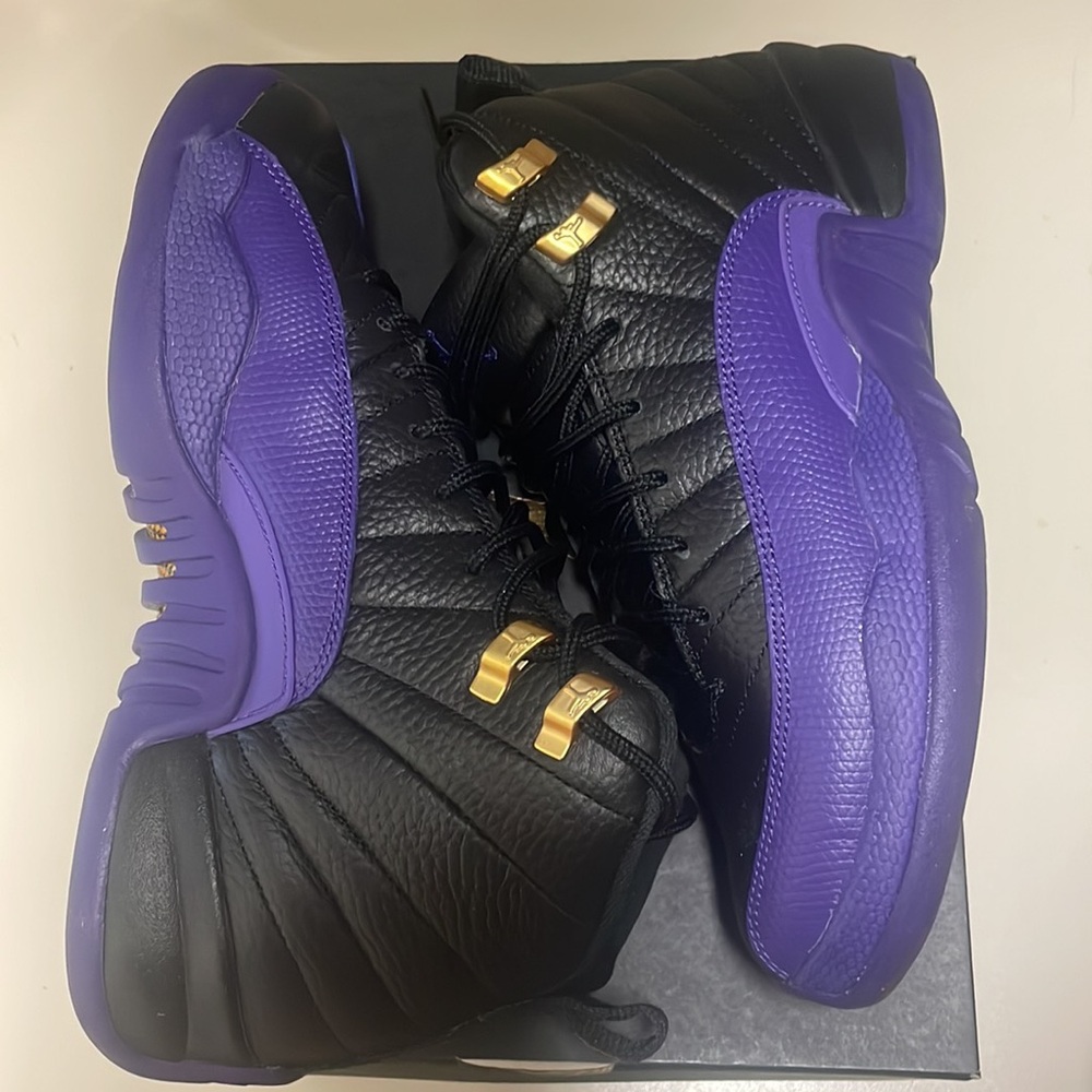 Air Jordan 12 Field Purple- GS size 6y